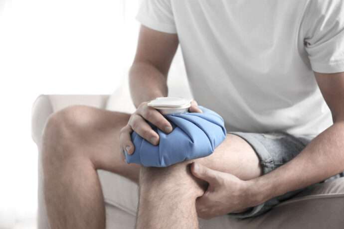 Knee pain - ice pack